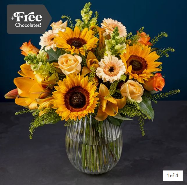 Luxury Sunflower Bouquet