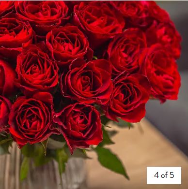 50 Red Roses - Image 4