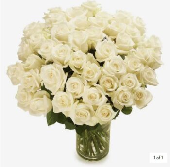 Luxury White Roses